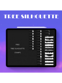 D19 Tree Silhouette