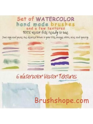 W57 Watercolor Texture[Send+online guidance+Dedicated customer service]